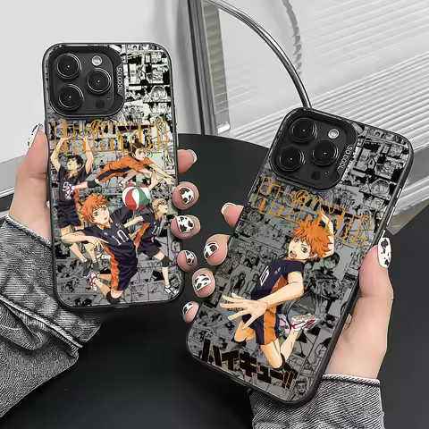 Cool Anime H-Haikyu!! Phone Case For iPhone 17 16e 16 15 14 13 12 11 mini Pro Max X XR XSMAX 8 7 Air