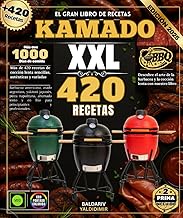El gran libro de recetas KAMADO: Más de 420 recetas de cocción lenta sencillas, auténticas y variada