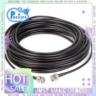 15 Meter BNC Extension Cable RG-58 BNC Male to BNC Male Coaxial Cable Rg58A/U 50Ohm RF Adapter Exten