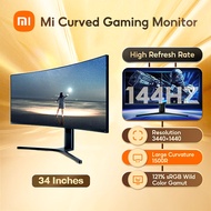 BEST- Xiaomi Mi 34 inch Curved Gaming Monitor Ultrawide Screen 21:9 3440 * 1440 1500R Curvature  121% SRGB