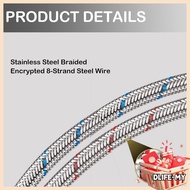 【2026】2PCS 60cm Stainless Steel  FOR BRAIDED  Hose Extension Pipe G3/8×M10 Connector