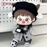 Evelyn（Doll）20cm Cute Clothes Replacement Outfit Coat Shirt Pants Kawaii Shoes Bag Accessories Chang