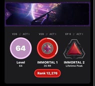 Valorant 神1帳號 異星獵人小刀 25冠軍套 多AK skin