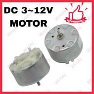 DC 3V~12V DC Motor RF-500 Mini DC Motor 32mm Diameter School Project DC Motor