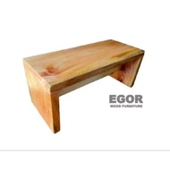 Bangkito / Solid Wood Stool - Solid Mahogany Wood