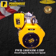 POWERHOUSE PWH-188FASM-12HP Diesel Engine Marine Low Speed