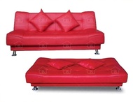 READY|| Sofa Bed Vendita Sofabed Minimalis Super Eco Oscar Kulit