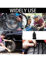 20入組（小號10個+大號10個）分開包裝真空輪胎快速修復套件,具有螺旋橡膠釘,適用於修復自行車、摩托車、汽車輪胎