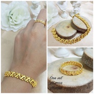 Adult Jewelry SET Ring And Bracelet Chain S RP 80000