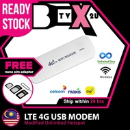 Unlimited USB 4G MODEM modified Router Hotspot unlimited Data 4G LTE WIFI For Malaysia All Telco Mifi