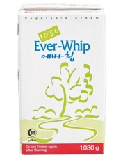 Everwhip Non Dairy Whipping Cream Whip Whipped Ever Topping Frosting Creme