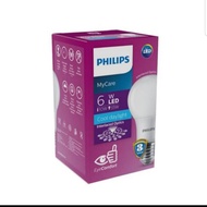 Philips 6 Watt Cool Daylight White LED Bulb (6w 6w 6watt)