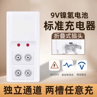 Neutral 9v Rechargeable Battery Charger 6F22 Universal Meter Microphone NiMH Battery Charger