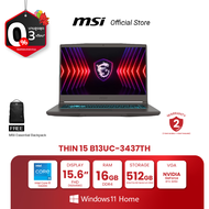 MSI NOTEBOOK THIN 15 B13UC-3437TH | 15.6"(FHD) | IPS | Intel Core i5-13420H | NVIDIA GeForce RTX 305