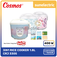 Cosmos Magic Com CRJ 3305 / Rice Cooker CRJ-3305 Surprice Series 1.8 Liter CRJ3305