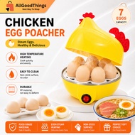 Electric Egg Steamer Multifunctional Egg Boiler 7 Egg cooker Stainless Steel Heating Plate Steaming 