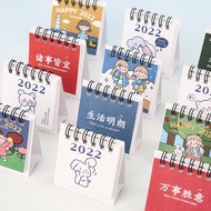 2022 Creative Mini Desk Calendar Cute Cartoon Office Notepad