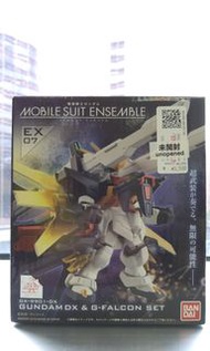 全新品未開 日版 Mobile Suit Ensemble EX07 Gundam DX & Falcon Set