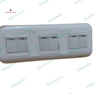 READY - Saklar 6 Gang Lampu Panasonic / Sakelar 6G Panasonic Lampu