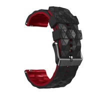 Dây Đeo Đồng Hồ Silicon Thể Thao Hai Màu Tháo Lắp Nhanh Cho Garmin Fenix 6 7 8 5X plus 3HR MK1 MK2 D