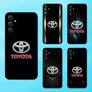 Samsung A34 5G Black Bezel Phone Case With Toyota Brand