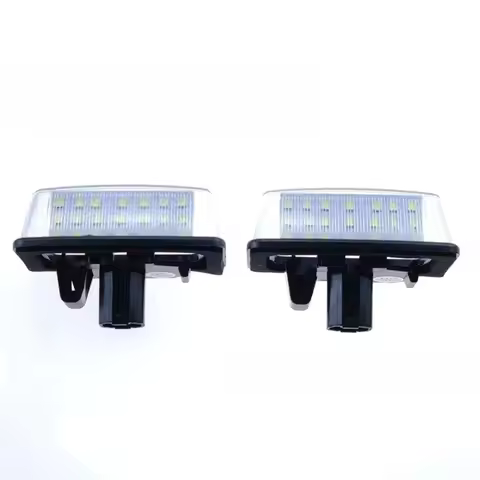 New LED License Plate Light for Alphard Wish Noah/Voxy Estima Caldina Corolla Crown Majesta Starlet 