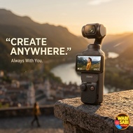 DJI Osmo Pocket 3 1" CMOS 4K 120fps Vlog Camera with 3-Axis Gimbal Stabilizer & Touchscreen