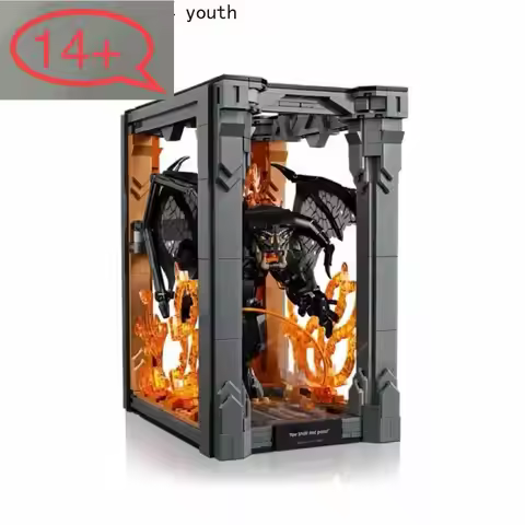 MOC Icon Little Dragon Book Corner Building Block Compatible 10367 Model Assembly Brick Adult Kid Bi