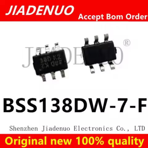 (20-50piece)100% New original BSS138DW BSS138DW-7-F K38 SOT-363 Chipset