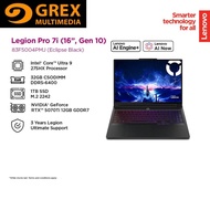 Lenovo Legion Pro 7 16IAX10H 83F5004PMJ Gaming Laptop (I9 | 32GB | 1TB SSD | 16" OLED, 240Hz | WIFI 