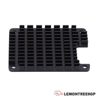 LEMONTREE9GP Aluminum Alloy Heatsink, with Thermal Tapes Reserved Hole Design For CM4 Heatsink, with