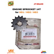 ENGINE SPROCKET 14T for HD1 / HD2 / HD3 | JT