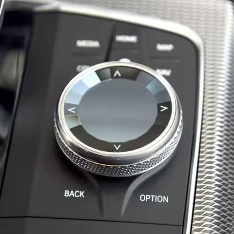 Car Crystal Multimedia Button Knob Cover Sticker Trim For BMW 3 8 Series G20 G28 X5 X6 X7 G05 G06 G0