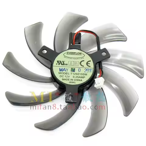 Computer PC Graphics Card Cooler Fans EVERFLOW T129215sm 95mm DC 12V 0.25A For VGA Video Card Gigaby