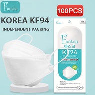 100pcs kf94 Mask Medical 10pcs/pack Individually 95% Filtration 50PCS KF94 ADULT Face Mask 4ply Prot