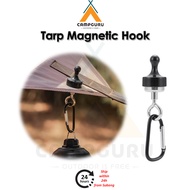 CAMPGURU Magnetic Hook for Tarp Flysheet Canopy Strong Suction Lamp Fan Holder Camping Outdoor Picni