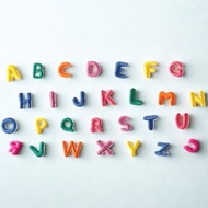 Colorful Letter Small Alphabet Embroidery Patch Direct Stick Clothes & Hat Accessories Webbing Lette
