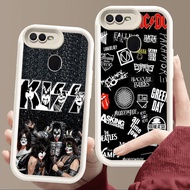 Case for OPPO A12 A5S A1K F5 A12E A7 F9 F7 A3S A5 A12s Pro Soft White E3 Fashion Rock Band