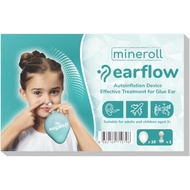 MINEROLL EARFLOW Autoinflation Device for Glue Ear Treatment, Eustachian Tube Unclogger, Nasal Ballo