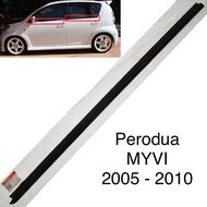 GGMM  GETAH CERMIN PINTU DOOR GLASS MOULDING LINING OUTER ORIGINAL -  PERODUA MYVI 2005 - 2017