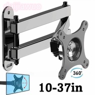 DAIJI Computer Bracket, Extendable 10-37in LCD Monitor Bracket, Universal Sturdy Rotatable Wall Moun