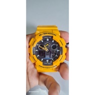 Casio G-Shock Original digital analogue GA-100A-9ADR Bumblebee module NO5081