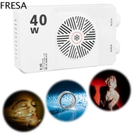 FRESA RGB LED Camera Light, 40W 2800-9000K Mini LED Video Lamp, Multi-functional CRI/TLCI 90+ Adjust