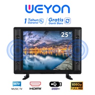 WEYON Sakura TV 22 inch 24 inch 25 inch led murah Weyon  TV 22/24/25 inch HD Ready LED Televisi