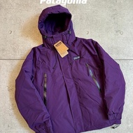 Patagonia Pata  กลางแจ้งเทฟลอนกันน้ำหนาลงเสื้อแจ็คเก็ตผ้าฝ้ายคลุมด้วยผ้าฝ้ายคู่อบอุ่นในฤดูหนาว