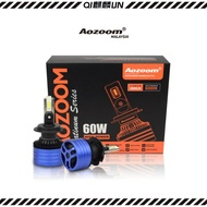 Aozoom LED Headlight Bulb ~ Platinum Series 60W ~ 6000K 4300K H1/H4/H7/H11/9005/9006