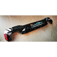 BMW G30 M5 GLOSS BLACK DIFFUSER M5 EXHAUST PIPE