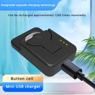 Mini Button Battery Charger 4.2V Smart Type-C Rechargeable Li-ion LIR2032 LIR2450 Portable Battery C