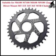 DECKAS 1X12s Bike Chainring MTB Narrow Wide Bicycle Chainwheel for Shimano M6100 M7100 M8100 M9100 12speed Direct Mount Crankset
