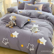 Pure Cotton 180x220 Breathable Lightweight Single Quilt Cover 150x200 Students] [Plus Dormitory Quil